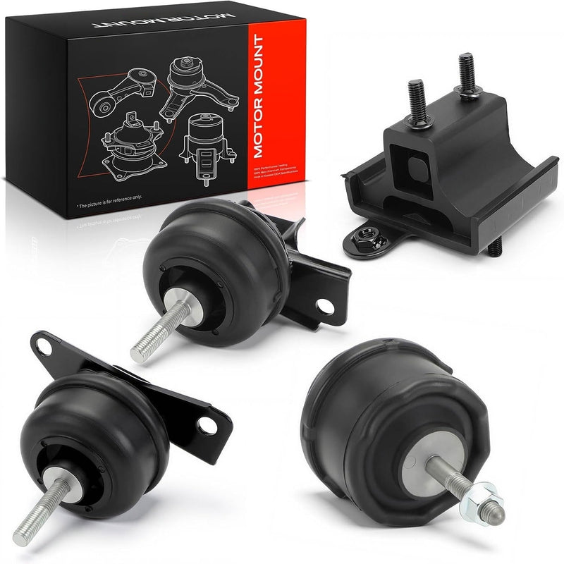 Engine and Transmission Mount Kit for Buick LeSabre 2000-2005, Park Avenue 2000-2005, Pontiac Bonneville 2000-2005 3.8L V6