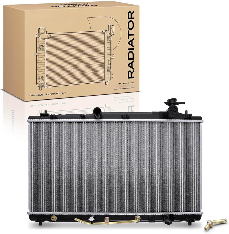 Radiator with Transmission Oil Cooler for Toyota Camry 2008-2009, Venza 2009-2016, Lexus ES350 2007-2012, with Towing Package