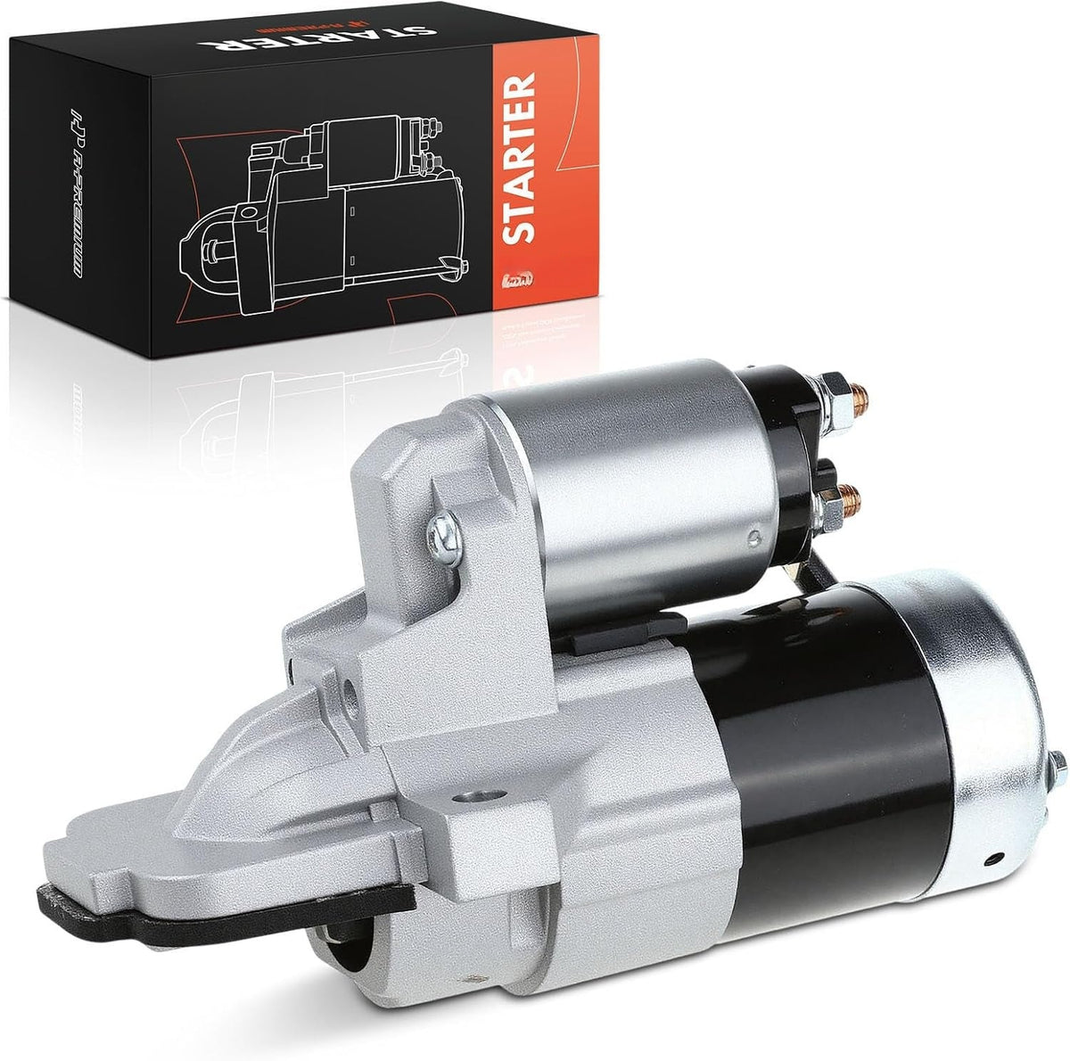 Starter Motor for Ford Focus 2011-2016, Escape 2013-2017, Fusion 2012-2016, Edge 2013-2018, Lincoln MKZ 2013-2016, 2.0L, 2.5L, 12V 1.4kW