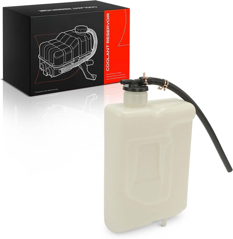 Front Coolant Reservoir with Cap and Tubing for Toyota Tacoma 1995-2004 2.4L 2.7L 3.4L