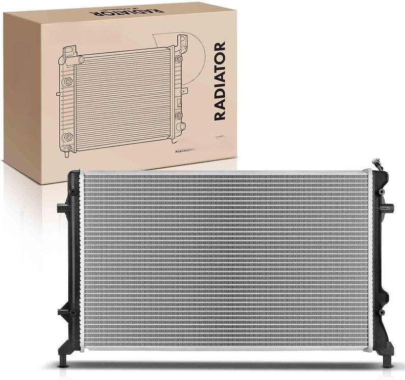 Radiator for Volkswagen Passat 2012-2018 3.6L, Passat 2012-2015 2.5L, Eos 2007-2008, Audi A3 Quattro 2006-2009