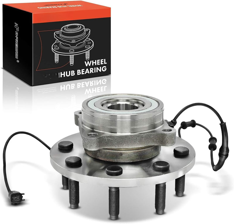 Front Wheel Bearing and Hub Assembly for Dodge Ram 1500 2006-2008, Ram 2500 2006-2008, Ram 3500 2006-2008, 4WD, ABS, 8-Lug