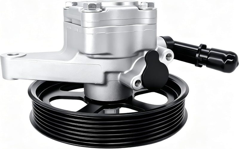 Remanufactured Power Steering Pump with Pulley for Acura TL 2004-2008, Honda Pilot 2005-2008, 3.2L 3.5L V6