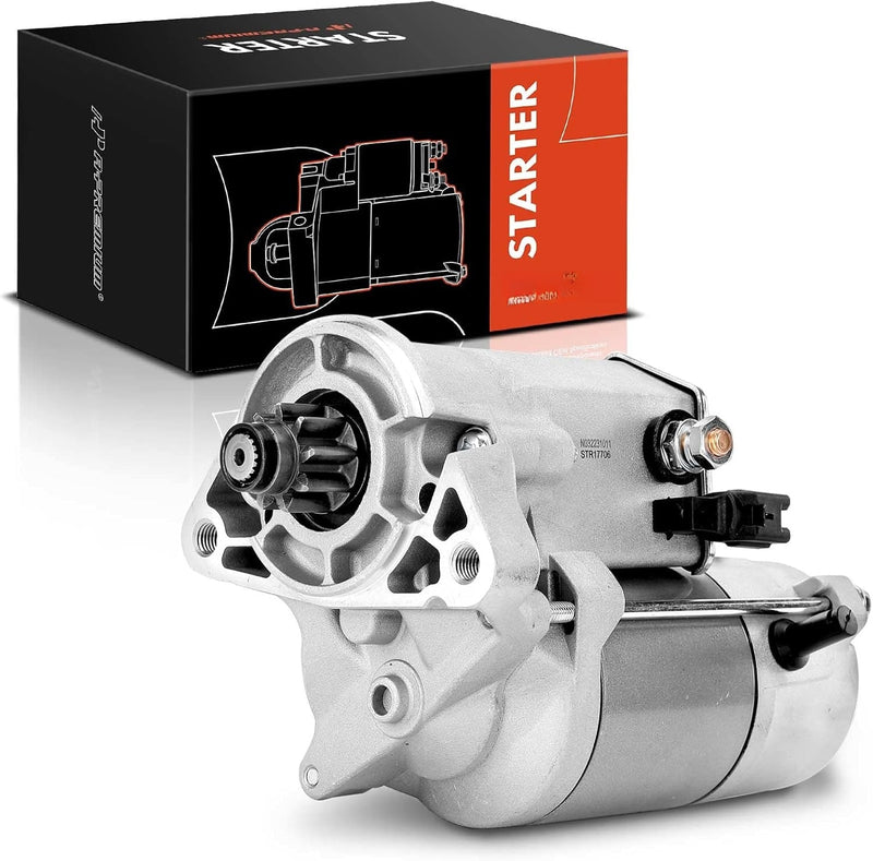 Starter Motor for Toyota Tacoma 1995-2015, 4Runner 1997-2000, T100 1994-1998, L4 2.7L, 12V 2.0 kW, 9-Tooth