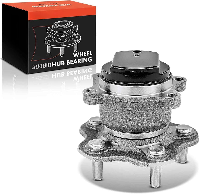 Rear Wheel Bearing and Hub Assembly for Nissan Rogue 2008-2013, Rogue Select 2014-2015, FWD, 5-Lug