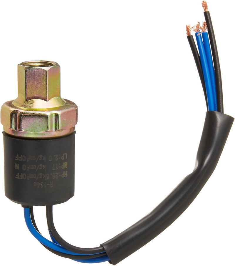 Universal A/C Trinary Switch, High and Low Pressure Cut-Out with Fan Control, Replaces SW 4002C