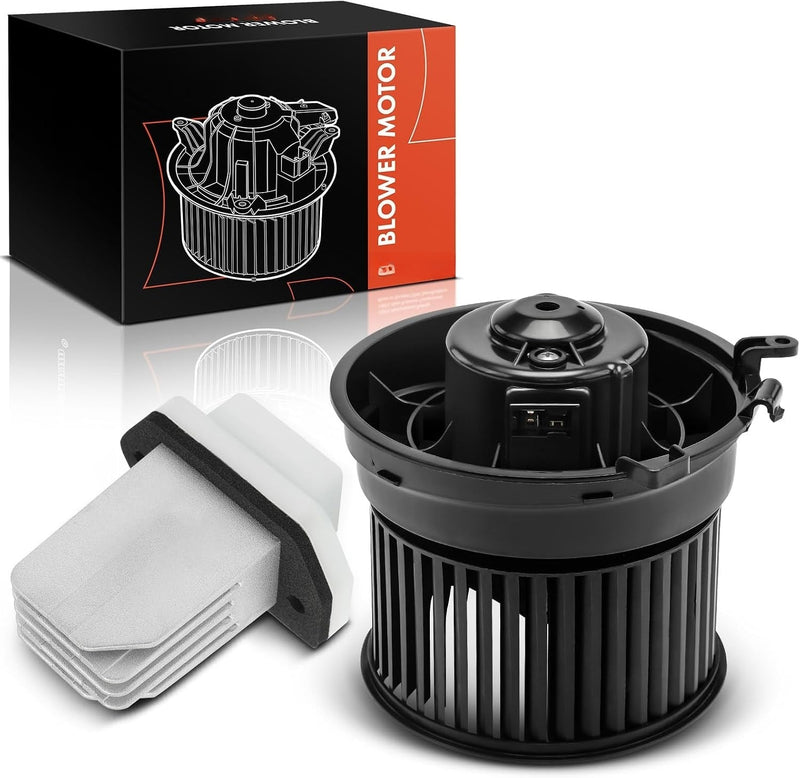 Blower Motor with Resistor for Nissan Rogue 2008-2013, Rogue Select 2014-2015, Sentra 2007-2012, Automatic Climate Only