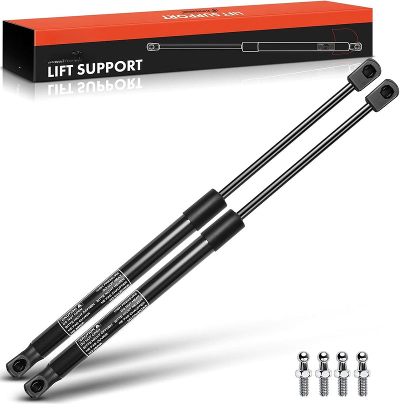 Rear Liftgate Left and Right Lift Supports for Honda Element 2003-2011, 22.83 in Extended Length, Pair