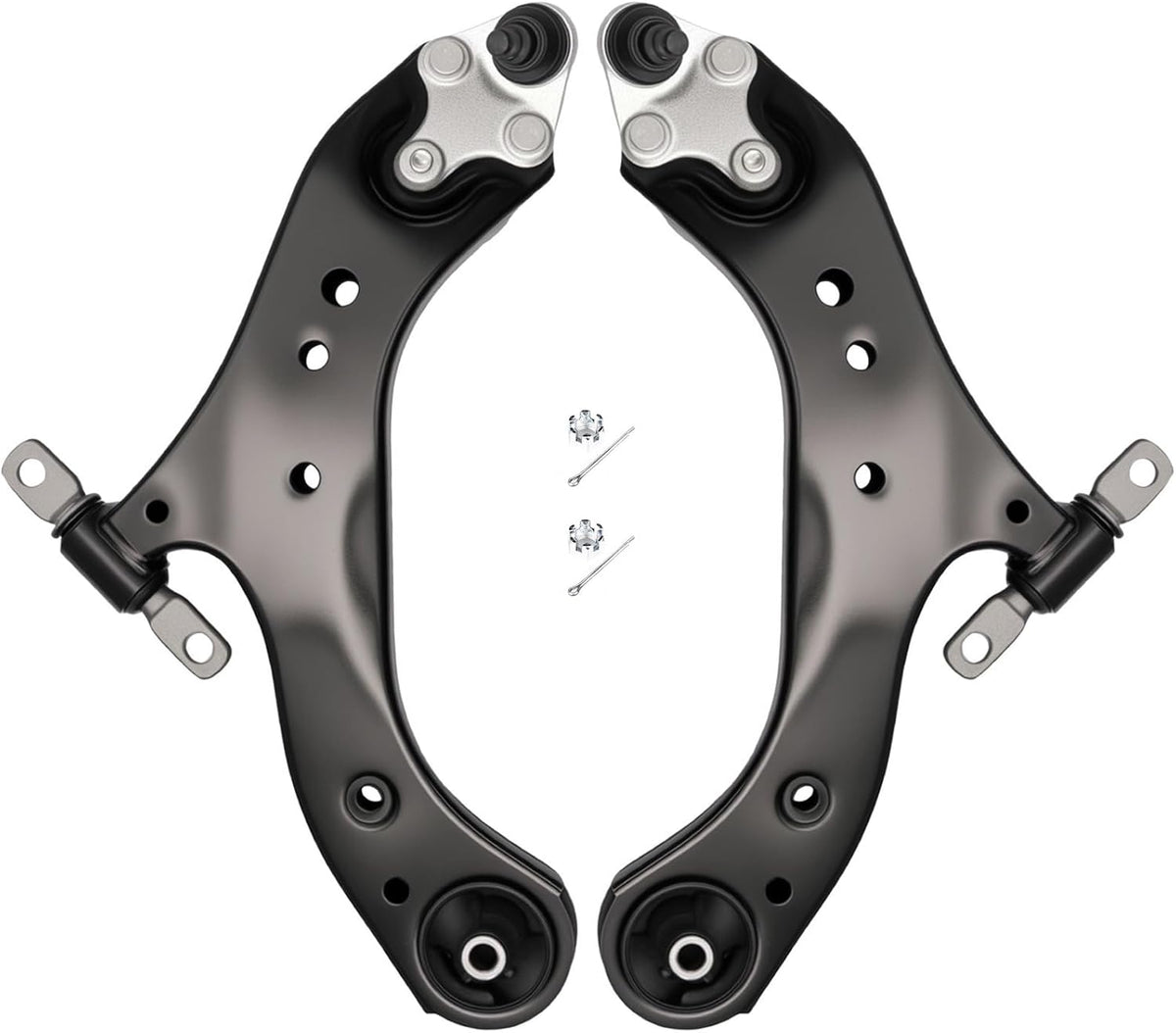 2Pc Suspension Front Lower Control Arm and Ball Joint Assembly Fit for 18-24 To-Yota Camry, 19-22 Avalon /21-25 Le-Xus ES250, 19-25 Es300H ES350 (OE# K623939 K623940 527-015 527-016 4806806200)