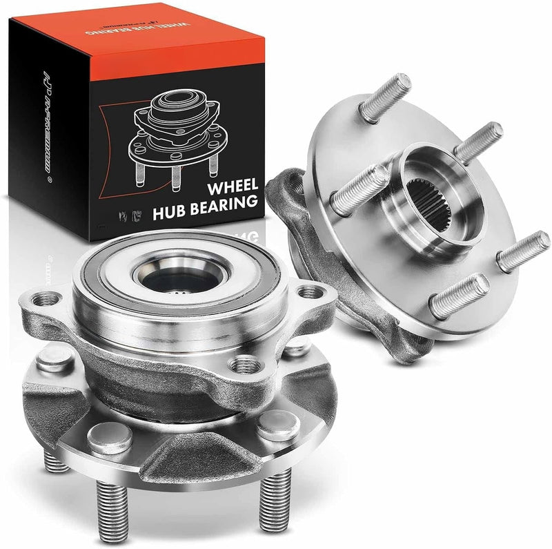 Front Wheel Bearing and Hub Assembly Pair for Toyota RAV4 2006-2018, Mirai 2016-2020, Scion tC 2011-2016 Manual, 5-Lug