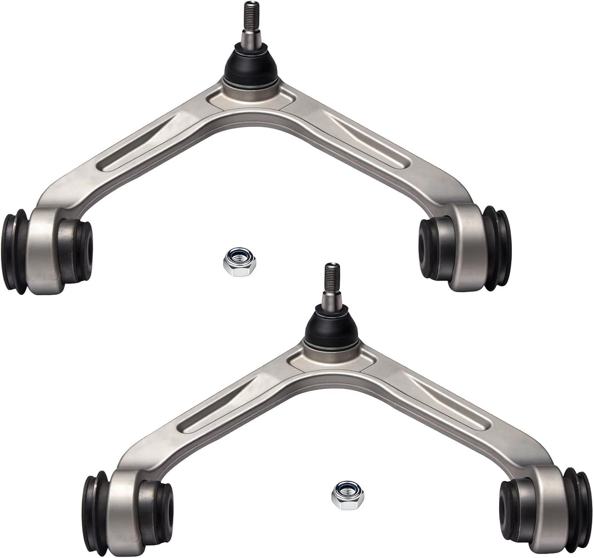 Front Upper Control Arm and Ball Joint Assembly Compatible with 2006 Dodge Ram 1500 03-06 Ram 2500 3500 (Fits RWD and 8 Lug Wheel Models)  2PCS K7462 (A Pair) Left Right Professional Suspension