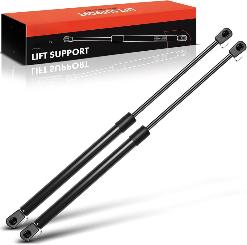 Rear Window Glass Left and Right Lift Supports for Jeep Wrangler 1987-1995 YJ, Not for Aftermarket Top, Pair