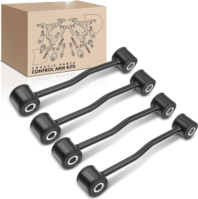 Front and Rear Sway Bar End Link Set of 4 for Jeep Grand Cherokee 1999-2004 WJ Series