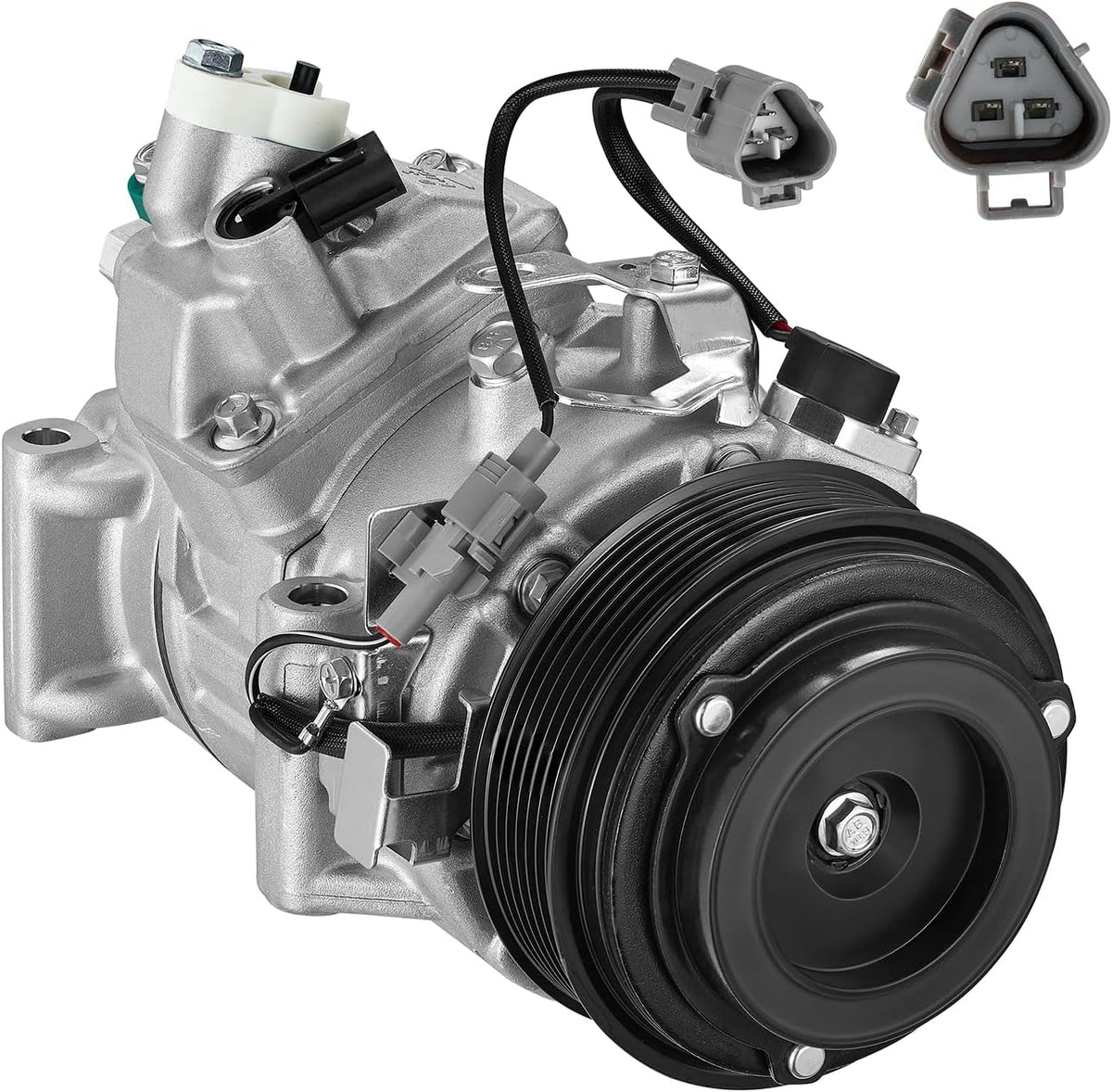 A/C Compressor with Clutch for Toyota Camry 2012-2017, Avalon 2013-2018, Sienna 2011-2016, Lexus ES350 2013-2018, RX350 2010-2015, 3.5L V6