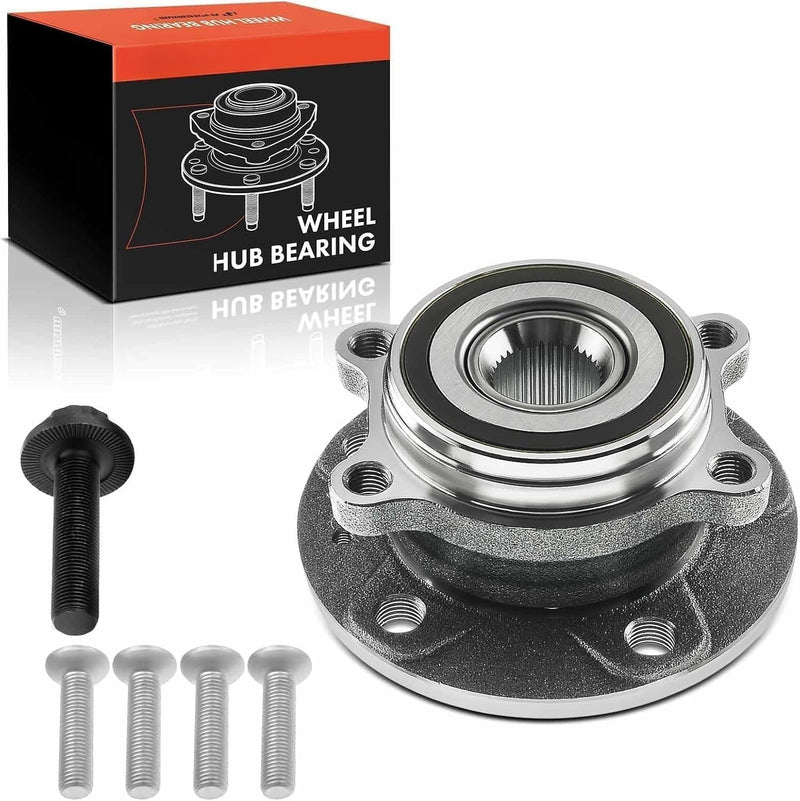 Front Wheel Bearing and Hub Assembly for Volkswagen Jetta 2005-2018, Passat 2012-2022, Beetle 2012-2019, CC 2009-2017