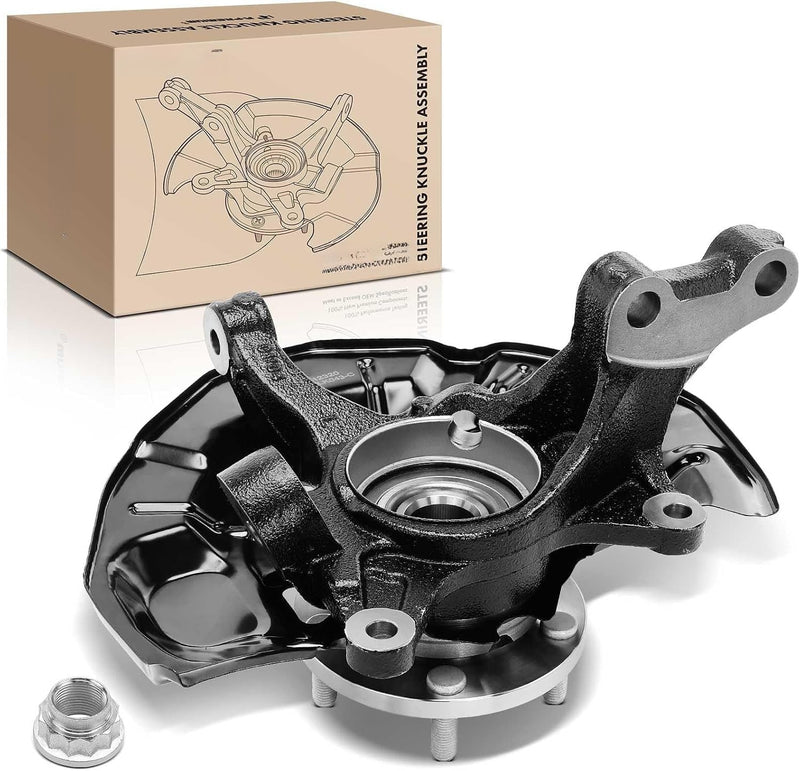 Front Left Steering Knuckle with Wheel Bearing and Hub for Lexus ES350 2007-2012, Toyota Camry 2007-2011, Driver Side