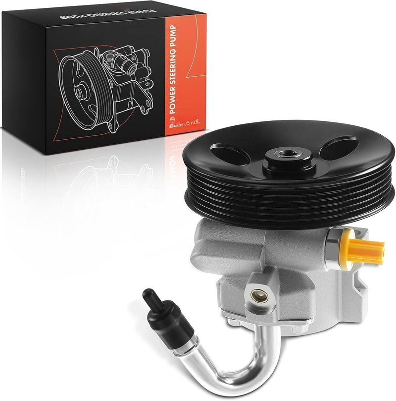 Power Steering Pump with 6-Groove Pulley for Chevrolet Aveo 2008, Aveo5 2007-2008, Pontiac G3 2007-2008 Mexico Only, 1.6L