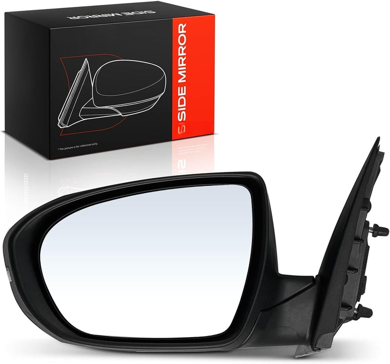 Front Left Driver Side Heated Power Door Mirror for Kia Optima 2012-2013, Power Folding and Turn Signal