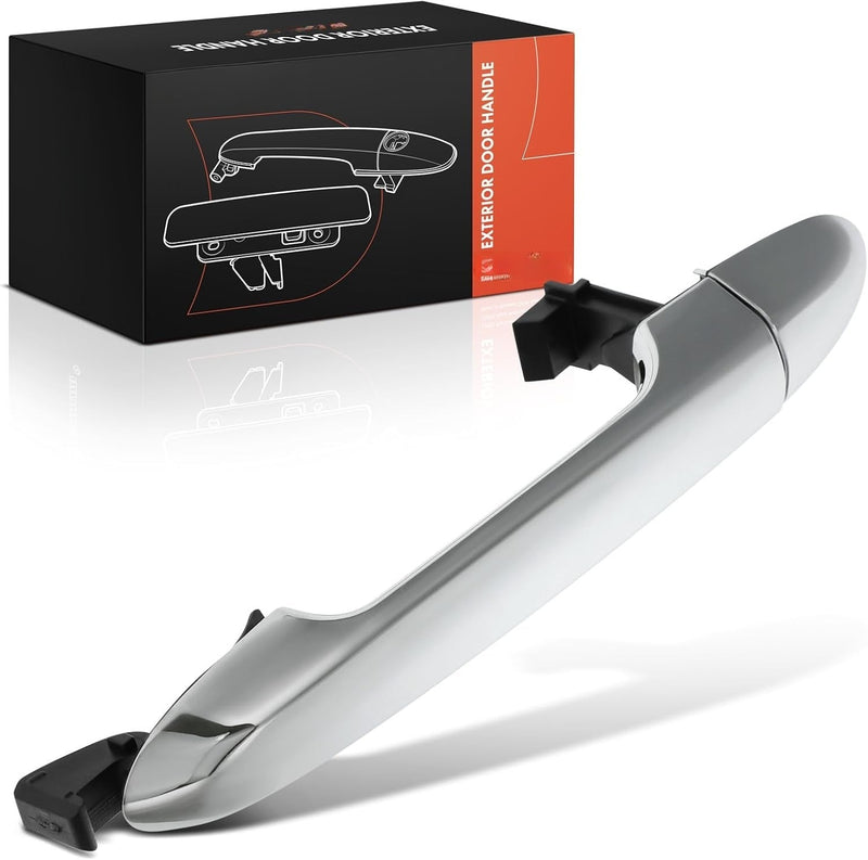 Front Right or Rear Exterior Door Handle for Kia Rio 2012-2017 Sedan, Without Smart Entry, 1 Piece