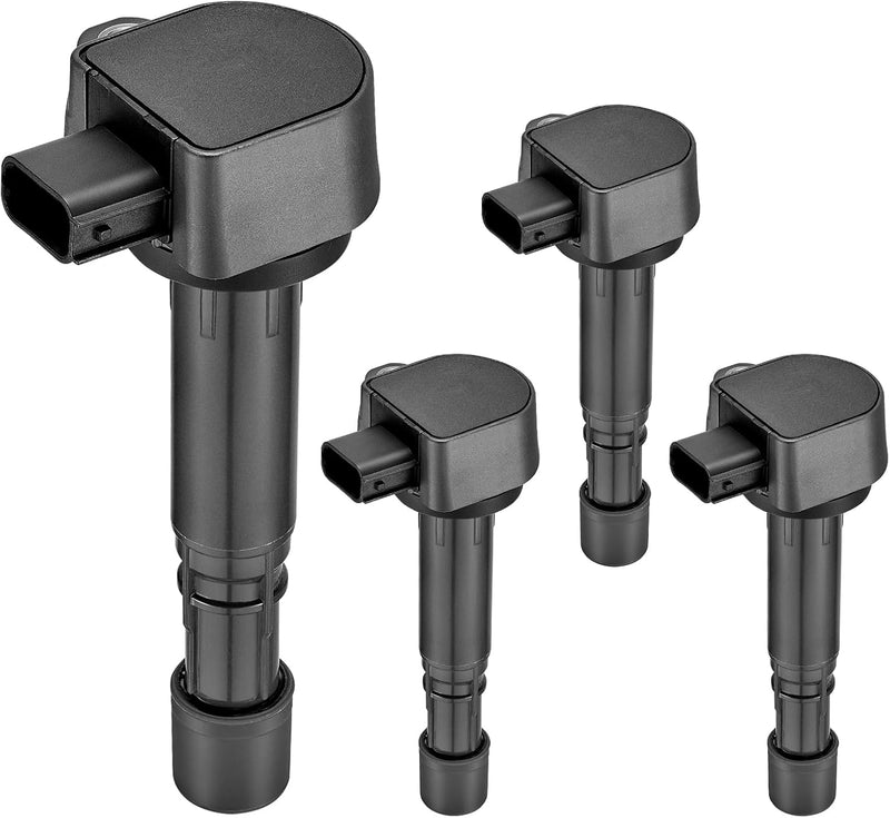 Ignition Coils for 1.7L L4 Honda and Acura Engines, 4 Coils, Replaces UF400 and UF512