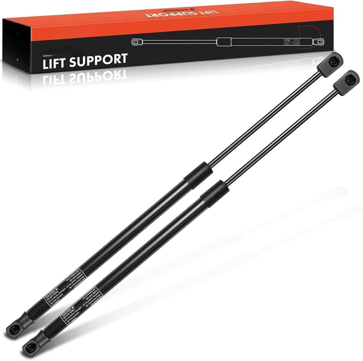 Rear Tailgate Lift Supports for Hyundai Accent 2012-2017 Hatchback, L4 1.6L, Pair