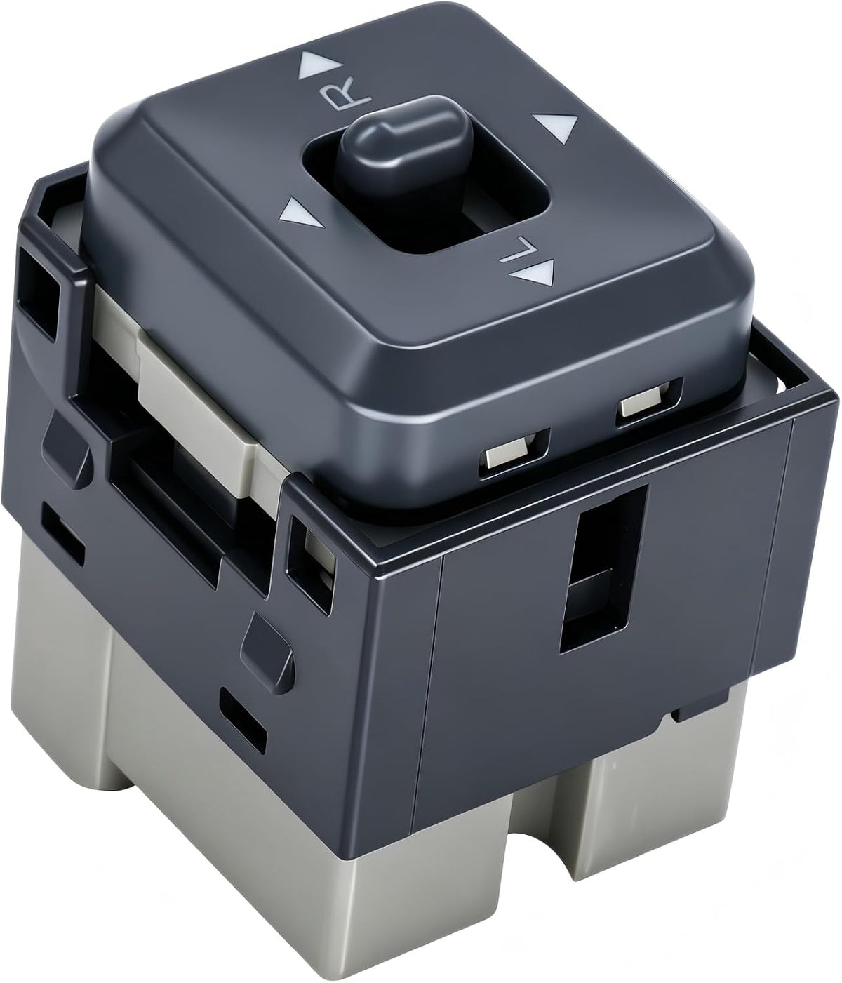 Left Driver Door 4-Way Power Mirror Switch for Chevrolet Colorado 2004-2012, GMC Canyon 2004-2012
