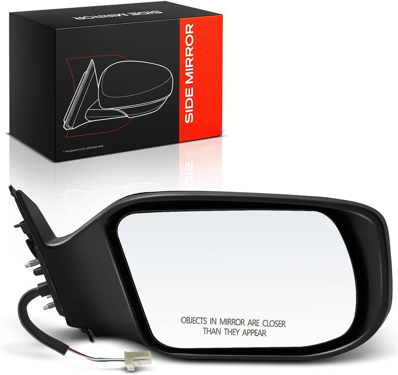 Front Right Passenger Side Power Mirror for Nissan Altima 2013-2018 Sedan, Black