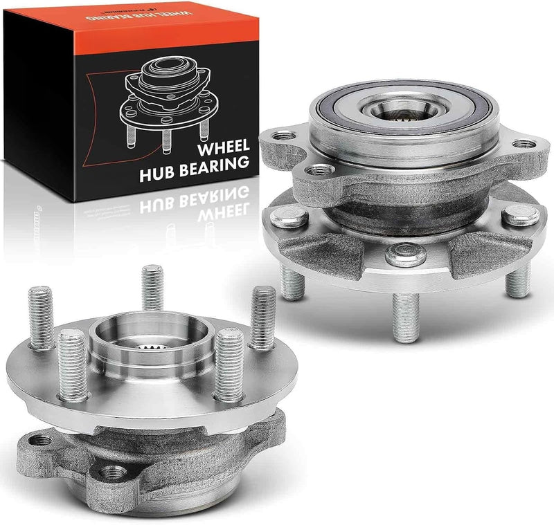 Front Wheel Bearing and Hub Assembly Pair for Toyota RAV4 2006-2012, Prius V 2012-2018, Scion xB 2008-2015, tC 2011-2016