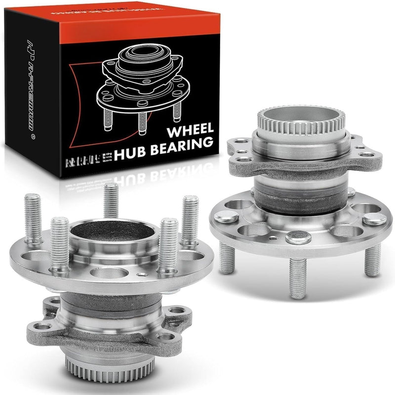 Rear Wheel Bearing and Hub Assembly Pair for Hyundai Elantra 2013-2016, Veloster 2012-2017, Elantra GT 2013-2017