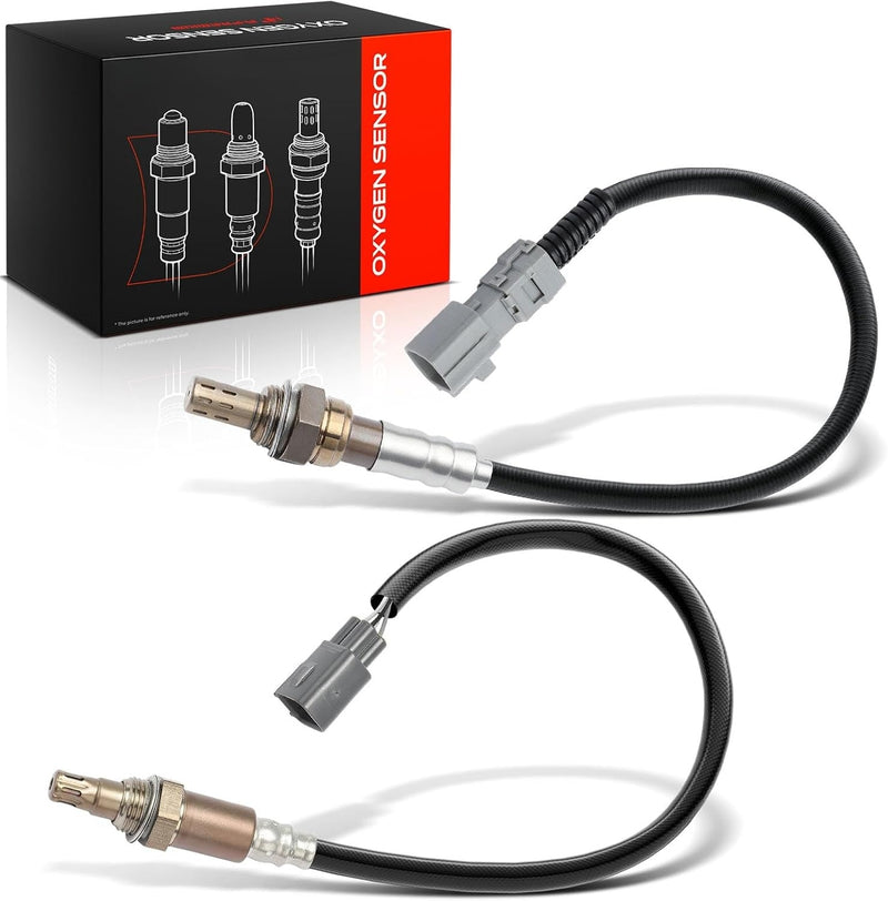 Upstream and Downstream O2 Oxygen Sensor Set of 2 for Toyota Prius 2012-2015, Prius V 2012-2017, Prius C 2012-2019
