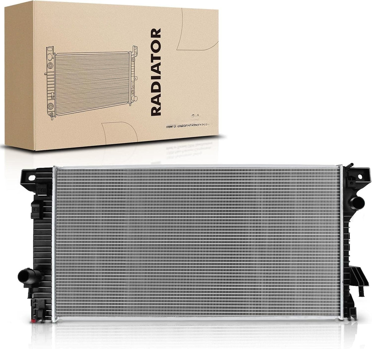 Radiator with Transmission Oil Cooler for Ford F-150 2015-2020, Automatic Transmission