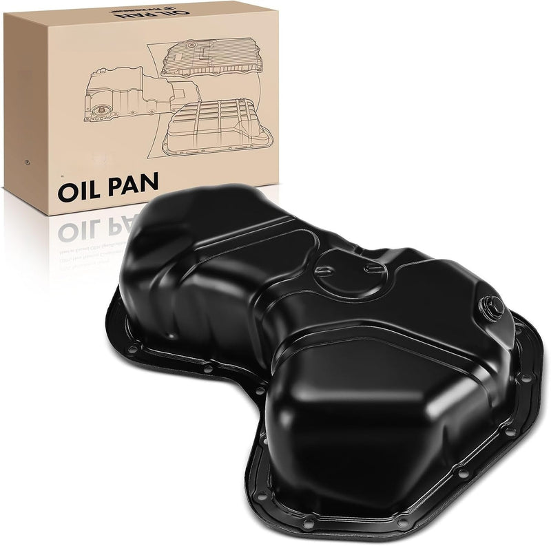 Lower Engine Oil Pan with Drain Plug for Toyota Avalon 2005-2018, Highlander 2008-2016, Lexus ES350 2007-2018 3.5L
