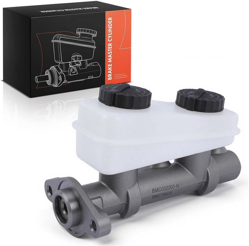 Brake Master Cylinder with Removable Reservoir and Cap for Dodge Dakota 1987-1993, Cast Iron