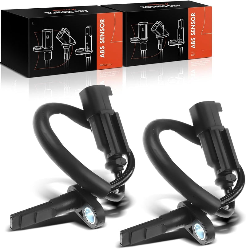 Front ABS Wheel Speed Sensor Set of 2, Left and Right, for Ford Transit-150 2015-2019, Transit-250 2015-2019, Transit-350