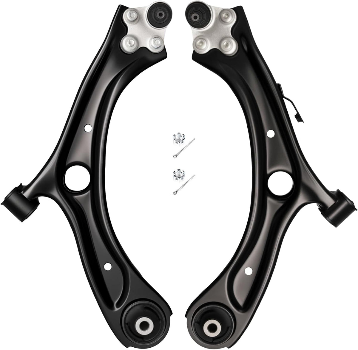 2Pc Suspension Front Lower Control Arm and Ball Joint Assembly Compatible with 2016-2019 2020-2022 Ho-Nda HR-V (Replace # K623316 K623315 51360T7WA00 51350T7WA00)