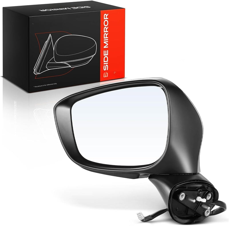 Front Left Driver Side Heated Power Door Mirror for Mazda CX-5 2015-2016, Built From April 1, 2014