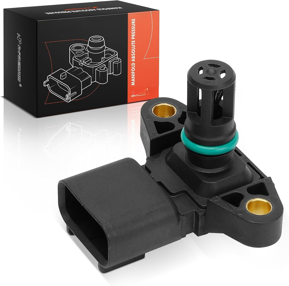 MAP Manifold Absolute Pressure Sensor for Ford F-150 2011-2016, Expedition 2015-2017, Transit-150 2015-2021, Lincoln Navigator 2015-2017, V6 3.5L
