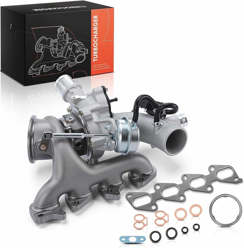 Turbocharger with Gasket Kit and Wastegate Actuator for Buick Encore 2013-2021, Chevrolet Cruze 2011-2015