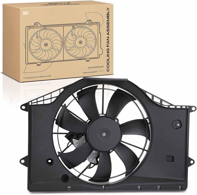 Radiator Cooling Fan Assembly with Brushless Motor for Honda Civic 2016-2021 1.5L Turbo, with Shroud