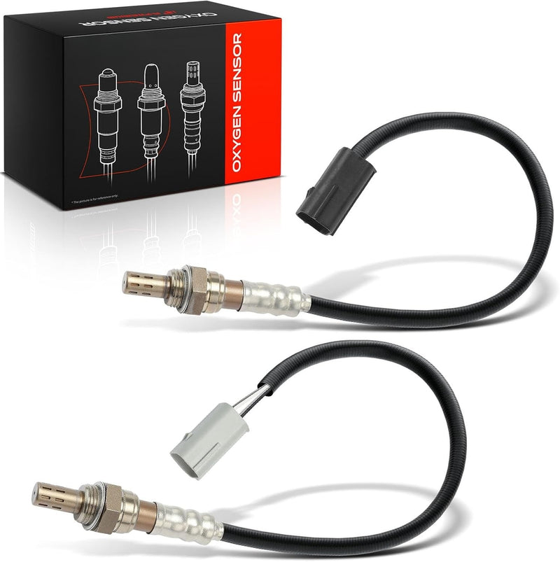 Heated Center and Downstream O2 Oxygen Sensors, Set of 2, for Nissan Altima 2007-2013 2.5L