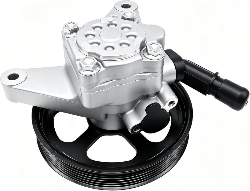 Remanufactured Power Steering Pump with Pulley for Acura MDX 2003-2006 3.5L, Honda Accord 2006-2007 3.0L V6