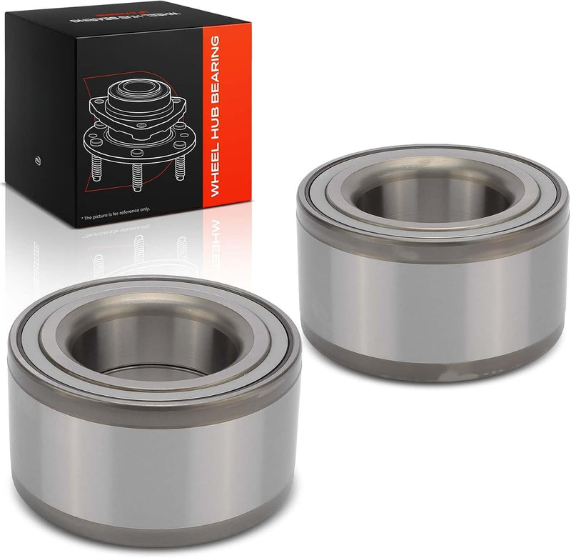 Front Wheel Bearing Pair for Toyota Tacoma 1995-2004 Select Trims, Tundra 2000-2006, Sequoia 2001-2007, 4Runner 1996-2002