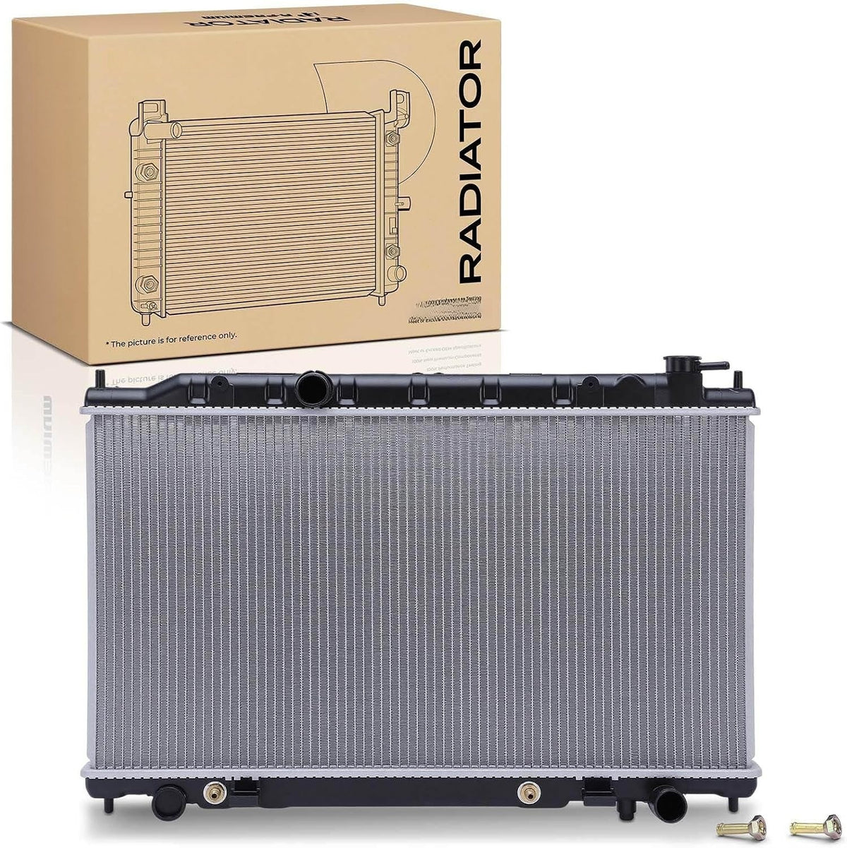 Radiator for Nissan Altima 2002-2006, Maxima 2004-2006, 3.5L V6, Automatic, with Transmission Oil Cooler