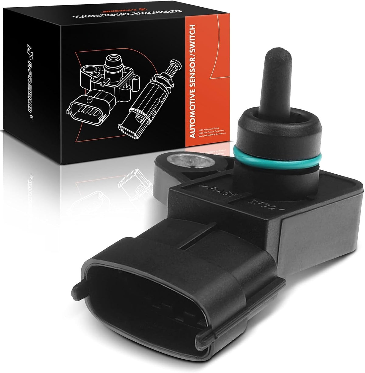 Manifold Absolute Pressure MAP Sensor for Hyundai Elantra 2011-2019, Tucson 2011-2019, Santa Fe 2010-2017, Kia Soul 2010-2019, Sorento 2011-2019