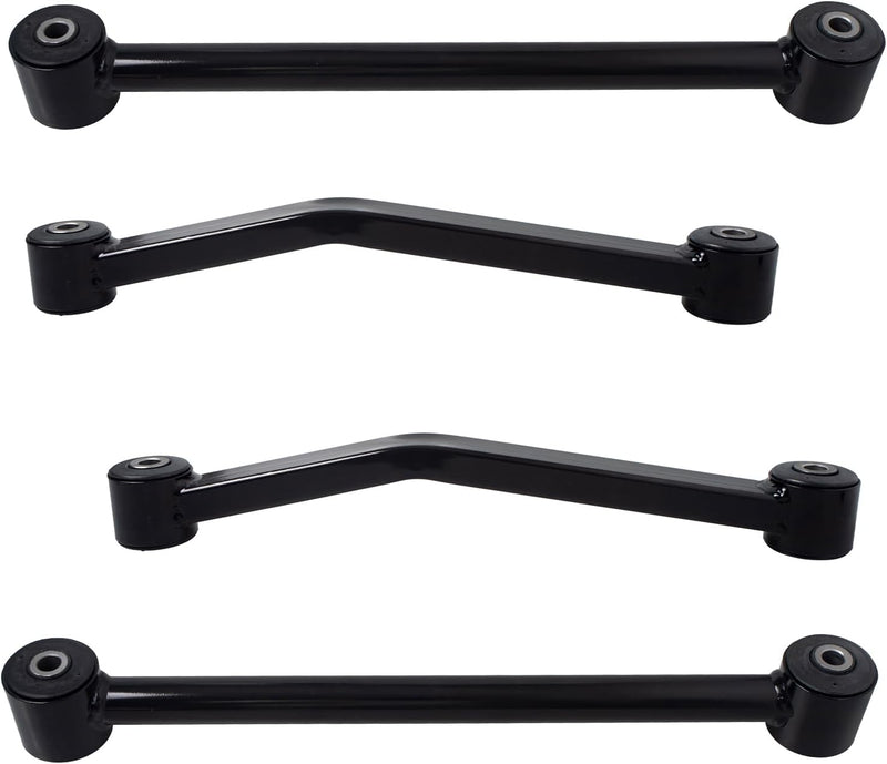 Rear Upper and Lower Control Arm Kit 4-Piece for Jeep Wrangler JK 2007-2017