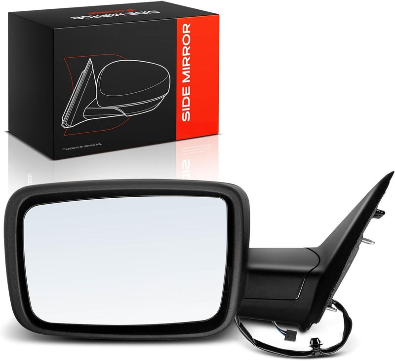 Front Left Driver Side Heated Power Door Mirror for Ram 1500 2014-2018, 1500 Classic 2019-2022, 2500 2013-2018