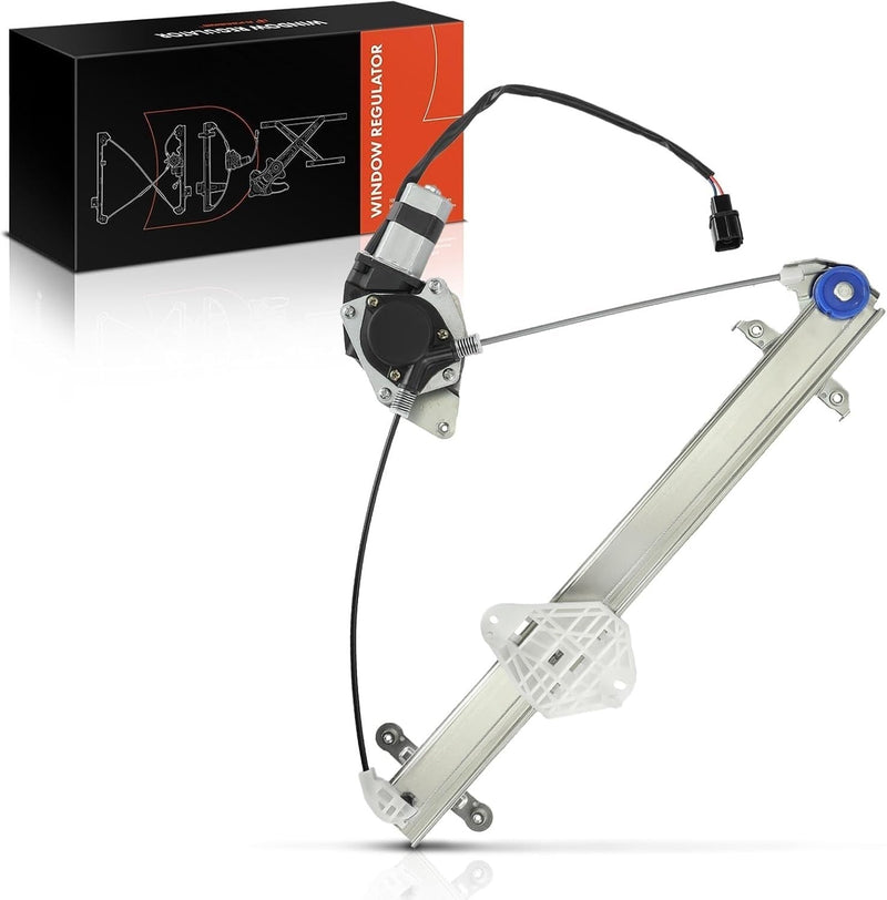 Front Left Driver Side Power Window Regulator with Motor for Subaru Legacy 2010-2014, Outback 2010-2014, 2-Pin