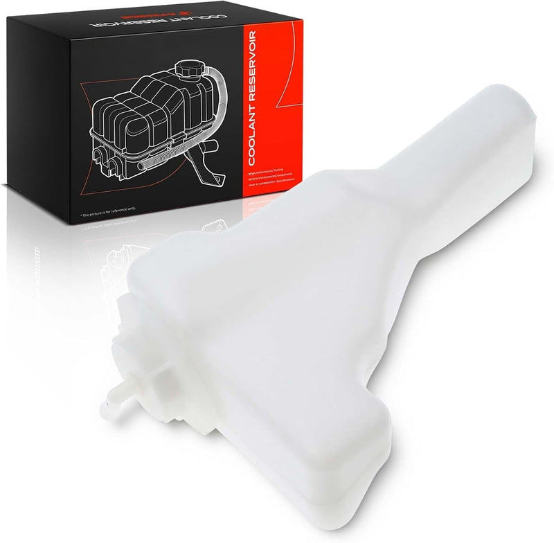 Non-Pressurized Engine Coolant Recovery Reservoir for Honda Civic 1996-2000, Acura EL 1998-2000 1.6L, with Cap