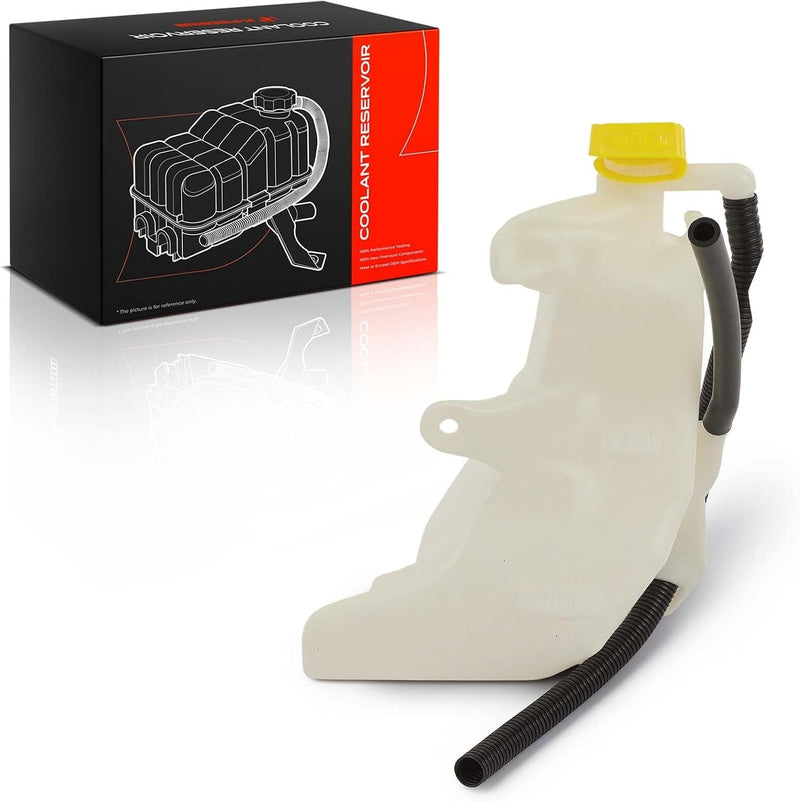 Coolant Overflow Reservoir With Cap and Tubing for Dodge Durango 2011-2021, Jeep Grand Cherokee 2011-2021
