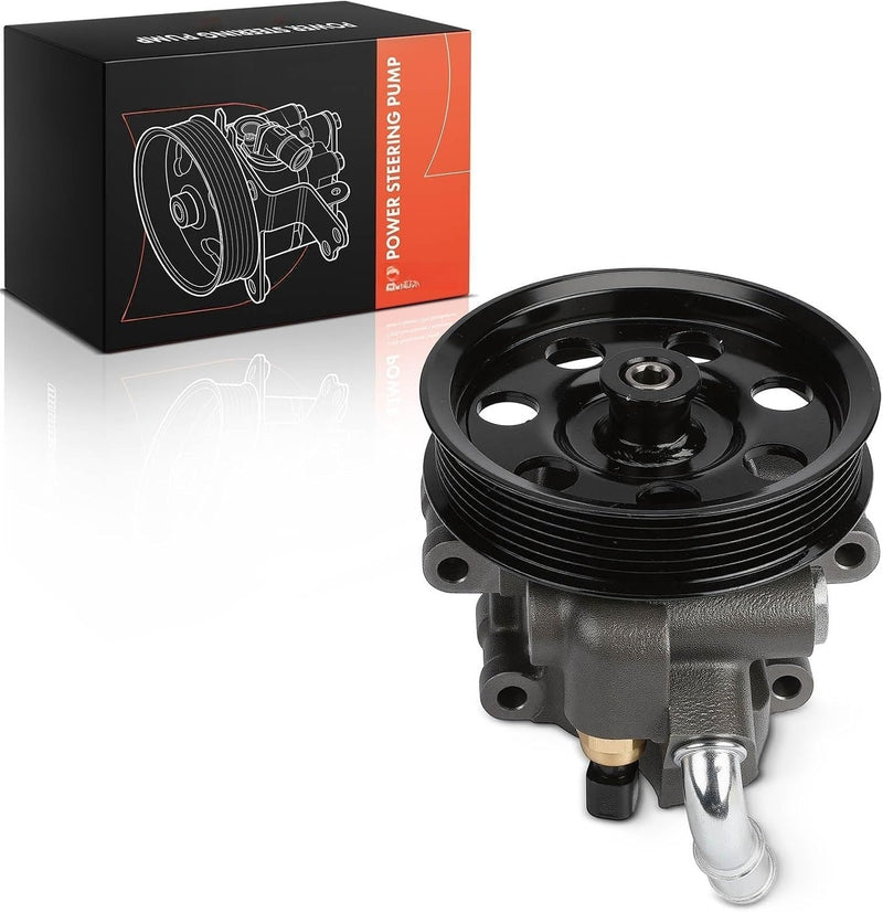 Power Steering Pump with Pulley for Ford Escape 2001-2004, Mazda Tribute 2001-2004 2.0L